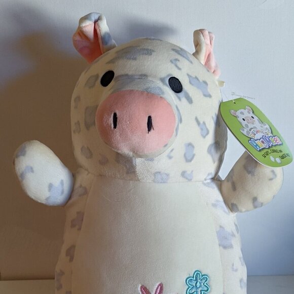 NWT 14" Reese Pig Hug Mees Squishmallows Farm Squad Plush Easter Spring Gift NEW - Picture 2 of 8